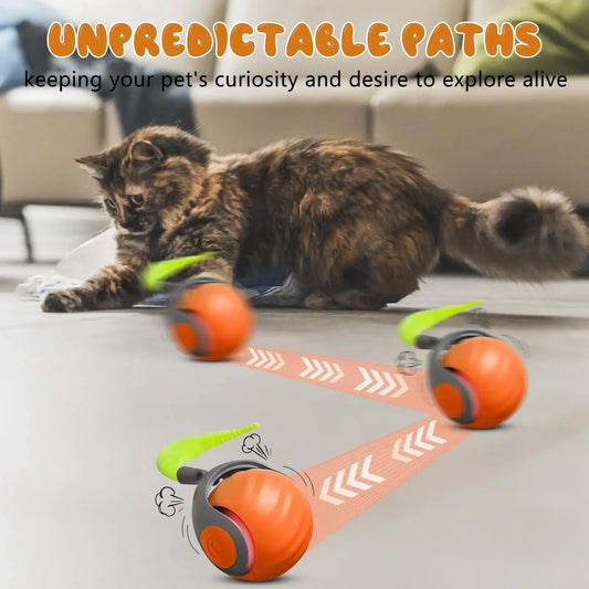 PurrMotion™ – Automatic movement that keeps your cat active and entertained
