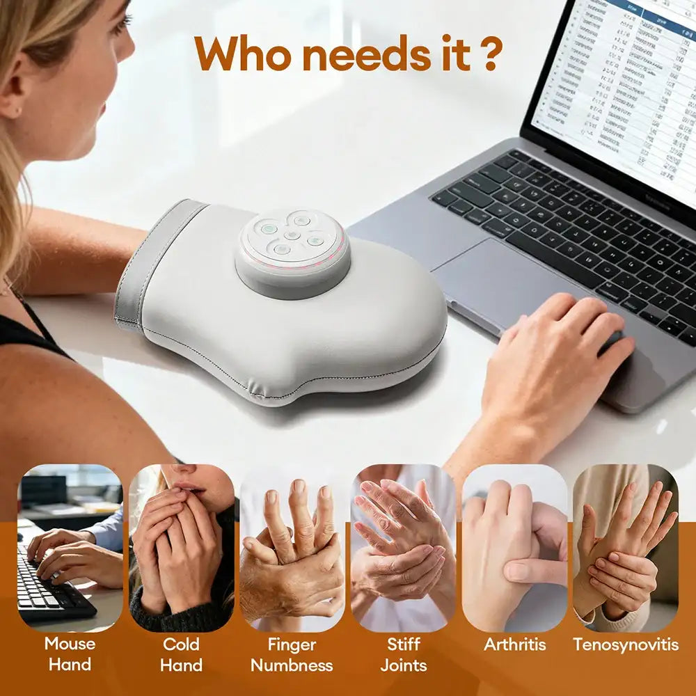 HandRelief Pro™ – Smart massage that relieves tension and relaxes tired hands