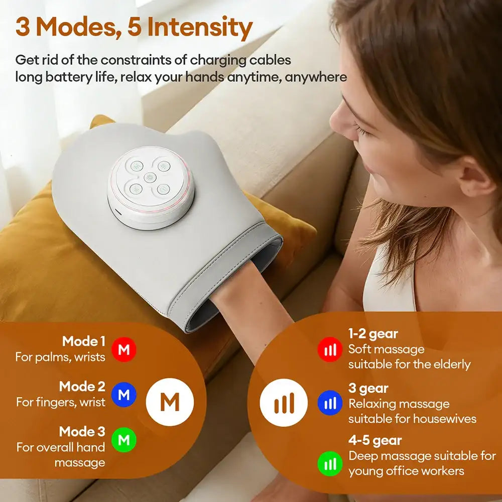HandRelief Pro™ – Smart massage that relieves tension and relaxes tired hands