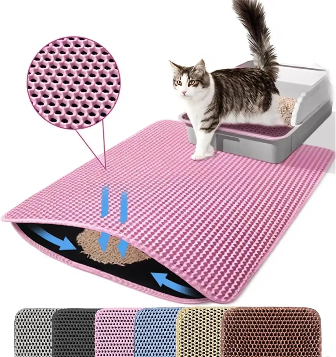 LitterTrap™ – A smart mat that traps litter and keeps your floor clean