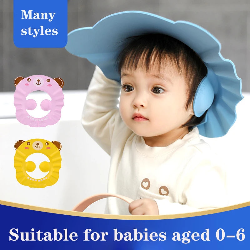 NoTears Cap™ – Tear-free bath time with effective protection.