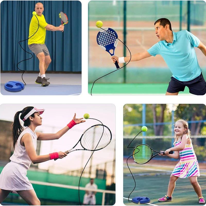 SoloTennis™ – Train solo and improve your game anytime