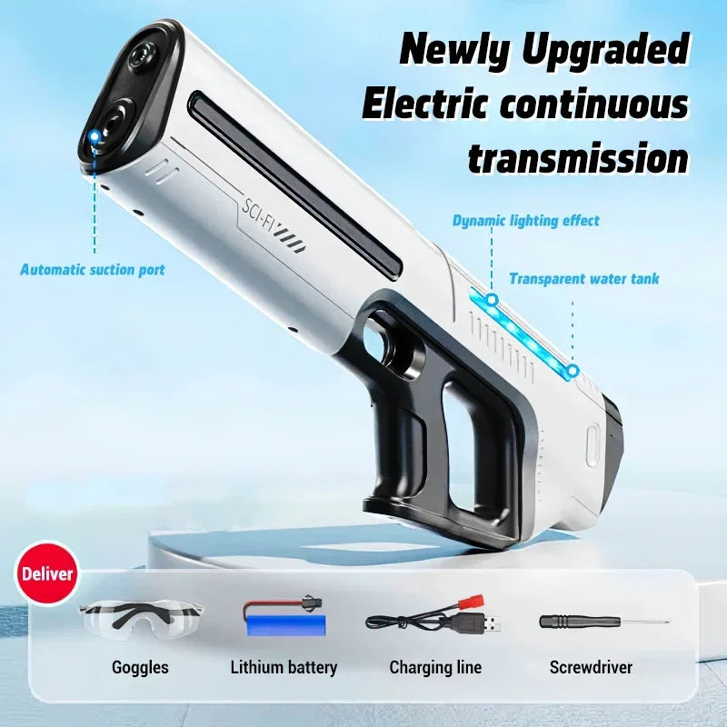AquaBlaster™ – Automatic firepower to dominate the battle