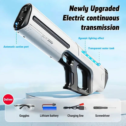 AquaBlaster™ – Automatic firepower to dominate the battle