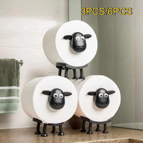 SheepRoll™ – Un soporte creativo que convierte el papel higiénico en un divertido elemento decorativo