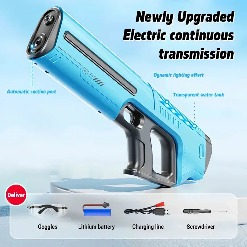 AquaBlaster™ – Automatic firepower to dominate the battle