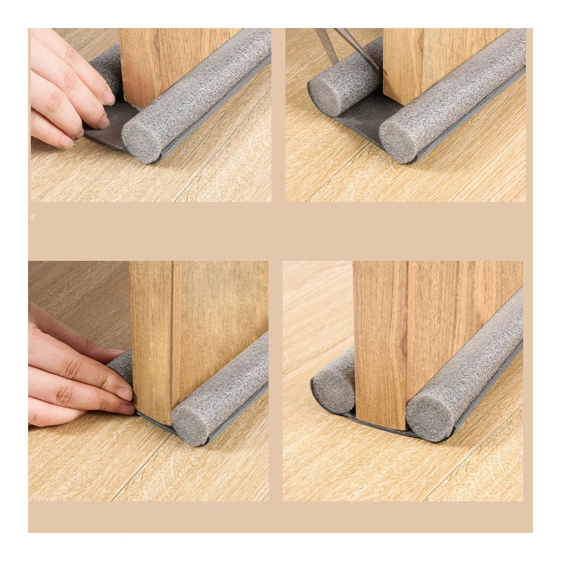 DraftBlock™ – A powerful barrier against drafts and dirt