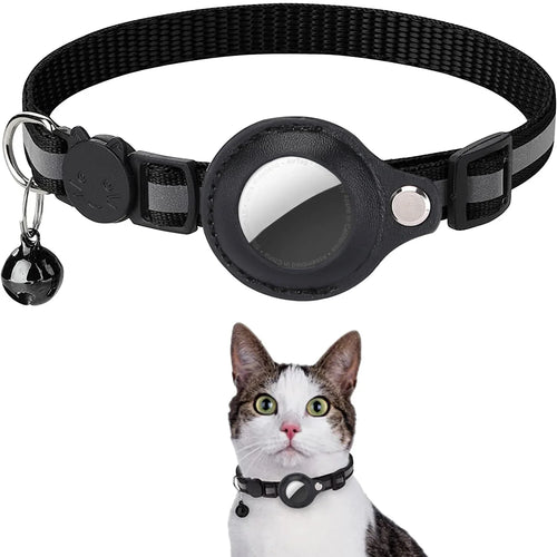 PawTrack™ – A secure collar with AirTag support to keep track of your pet