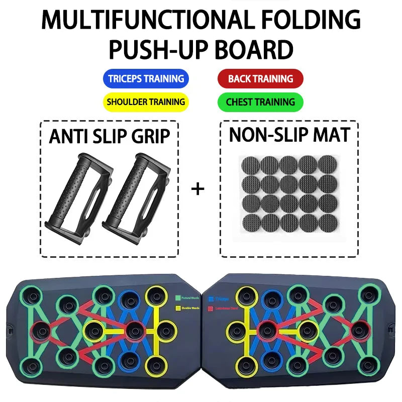 PushPro Board™ – A complete system to train your entire body with guided push-ups