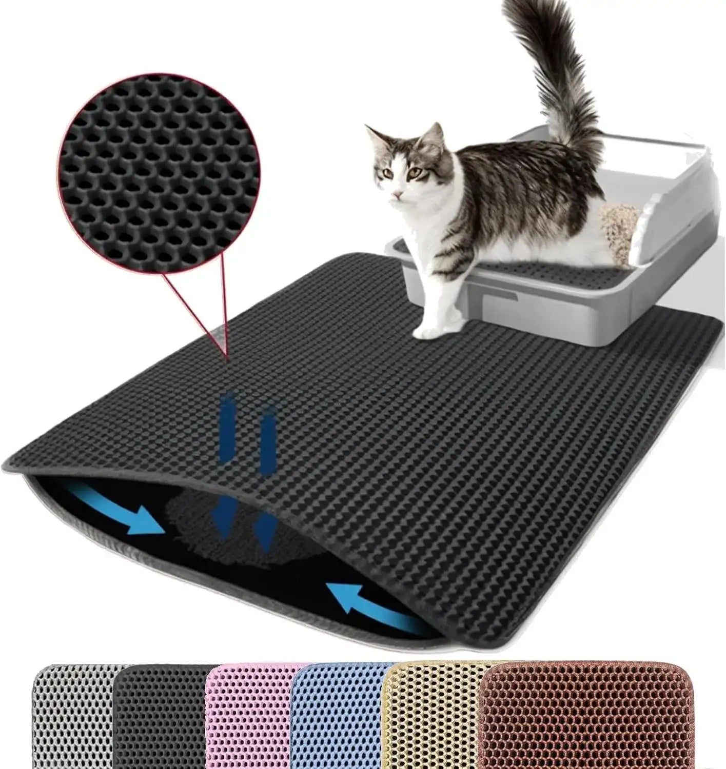 LitterTrap™ – A smart mat that traps litter and keeps your floor clean
