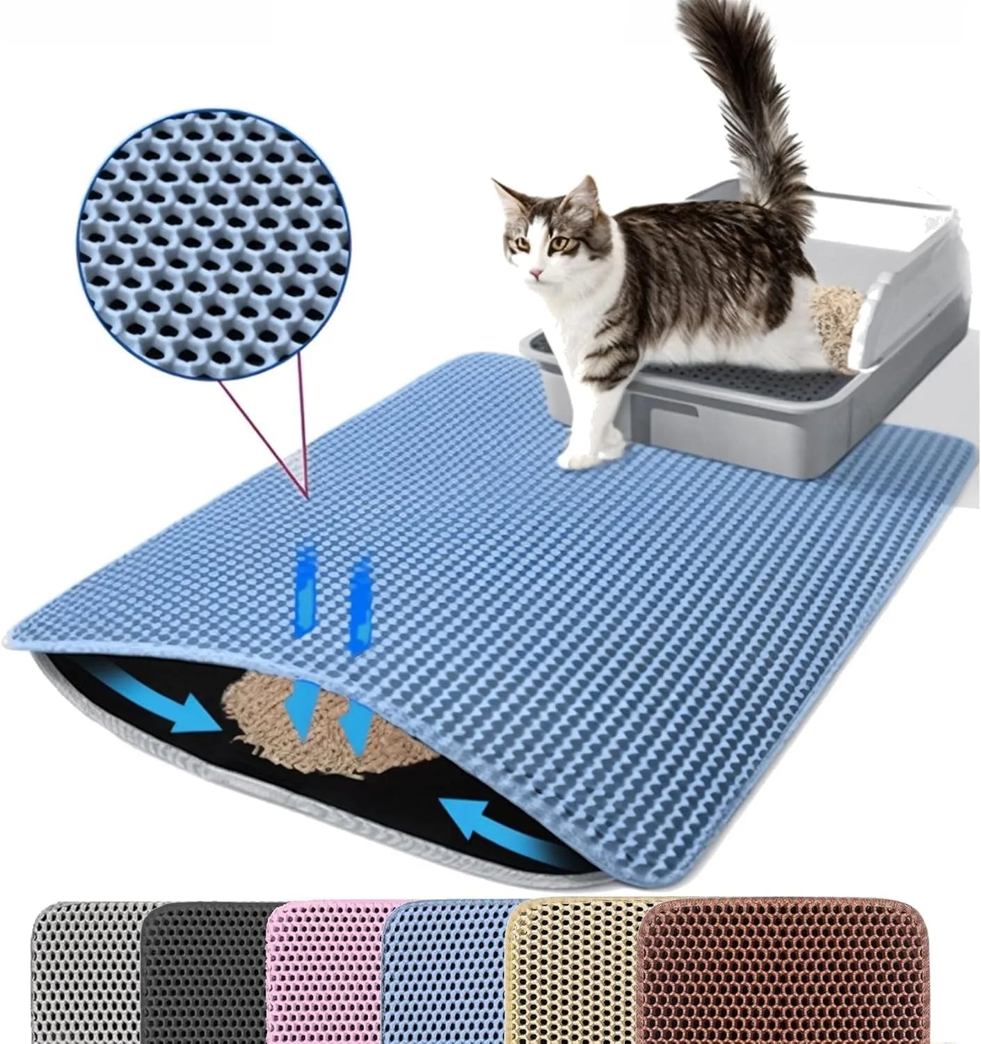 LitterTrap™ – A smart mat that traps litter and keeps your floor clean