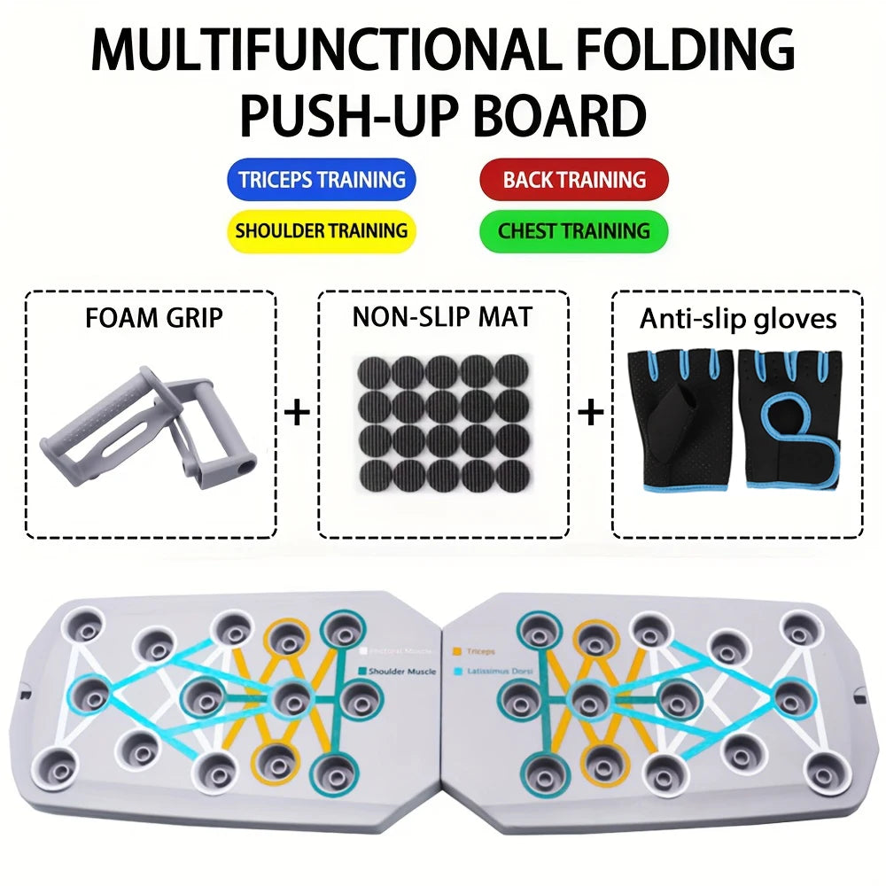 PushPro Board™ – A complete system to train your entire body with guided push-ups