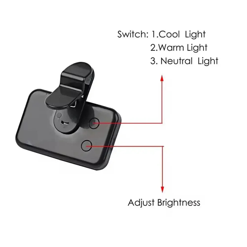 GlowClip™ – Instant lighting for perfect selfies and videos