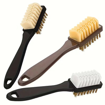 SuedeRevive™ – A 2-in-1 tool that restores and cleans suede shoes with precision