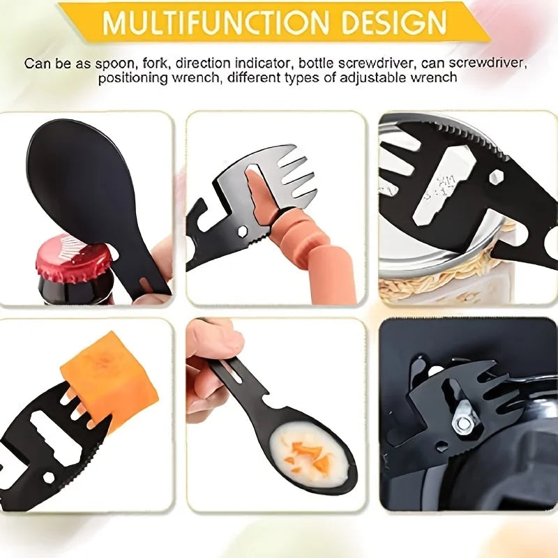 ToolSpork™ – A 10-in-1 spork that combines a utensil and tool in one