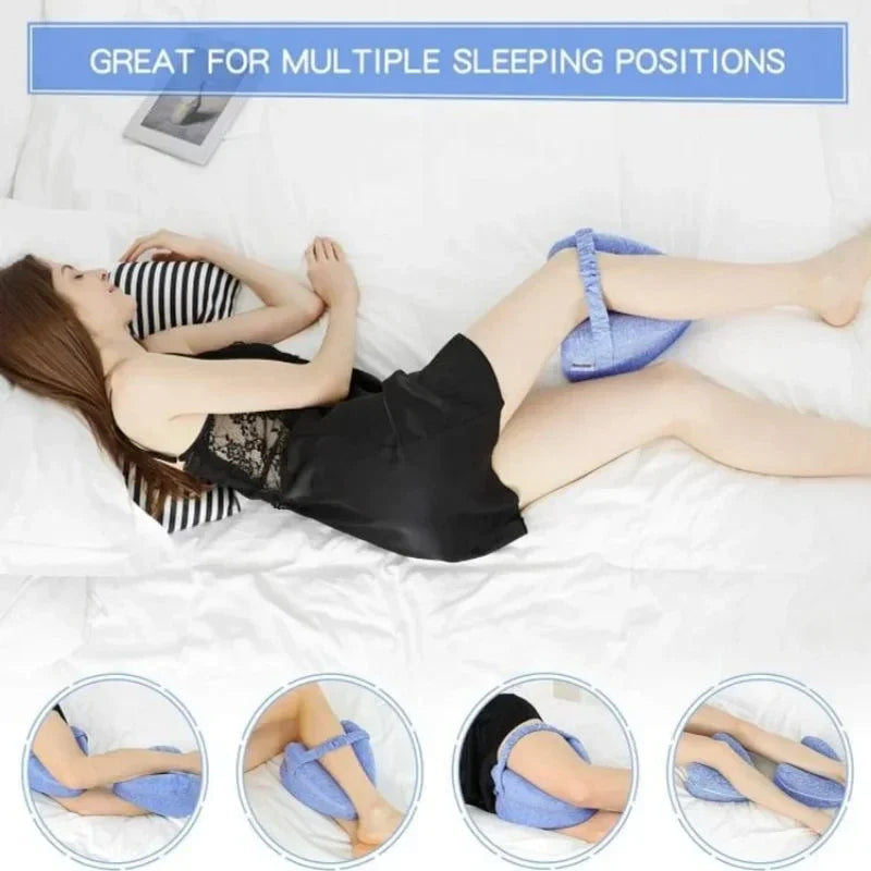 SleepAlign™ – Orthopedic support that keeps your legs and hips aligned for better sleep. 😴🛏️✨
