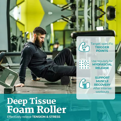 RollRelief™ – Myofascial release that reduces muscle tension and speeds up recovery