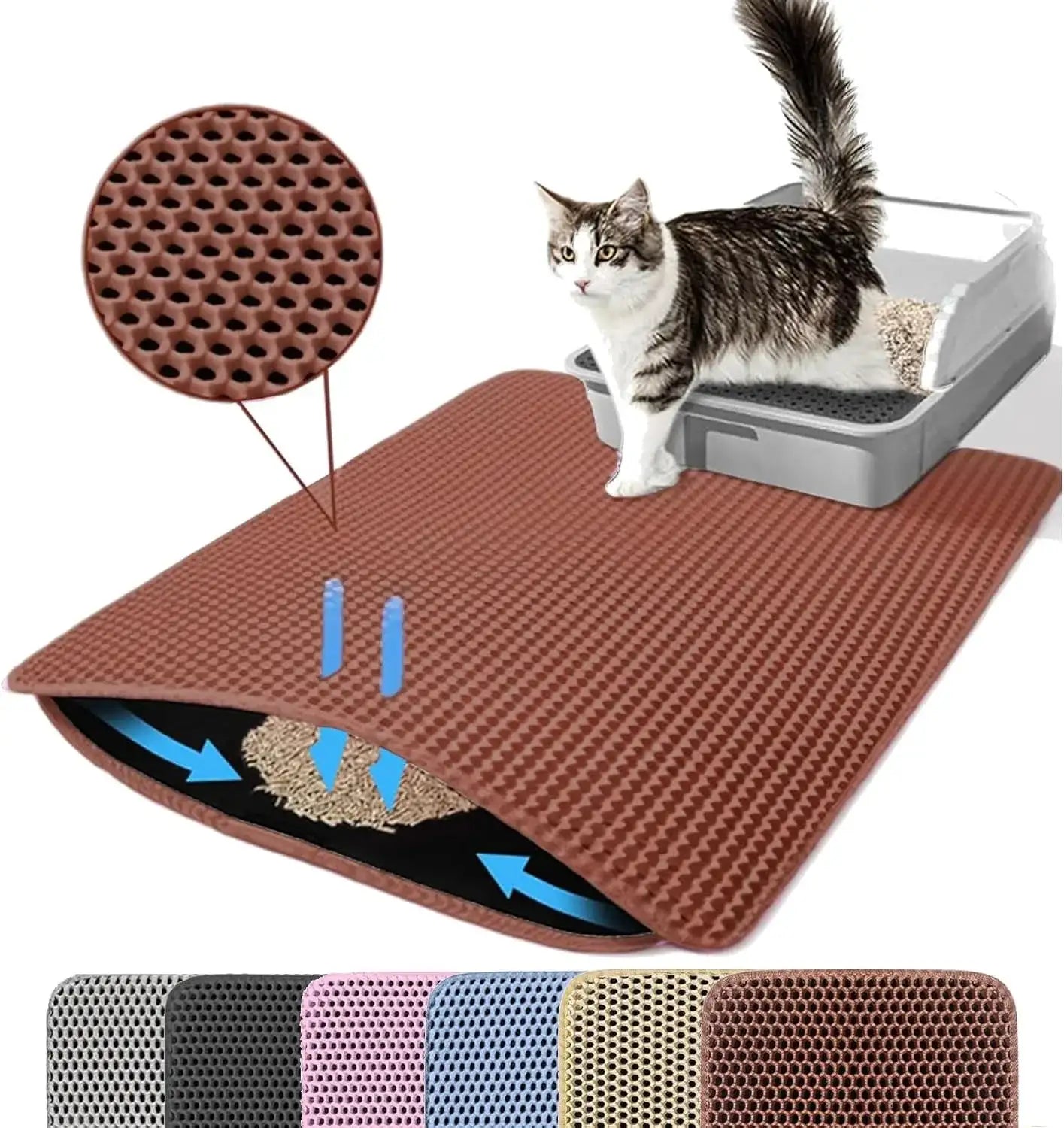 LitterTrap™ – A smart mat that traps litter and keeps your floor clean