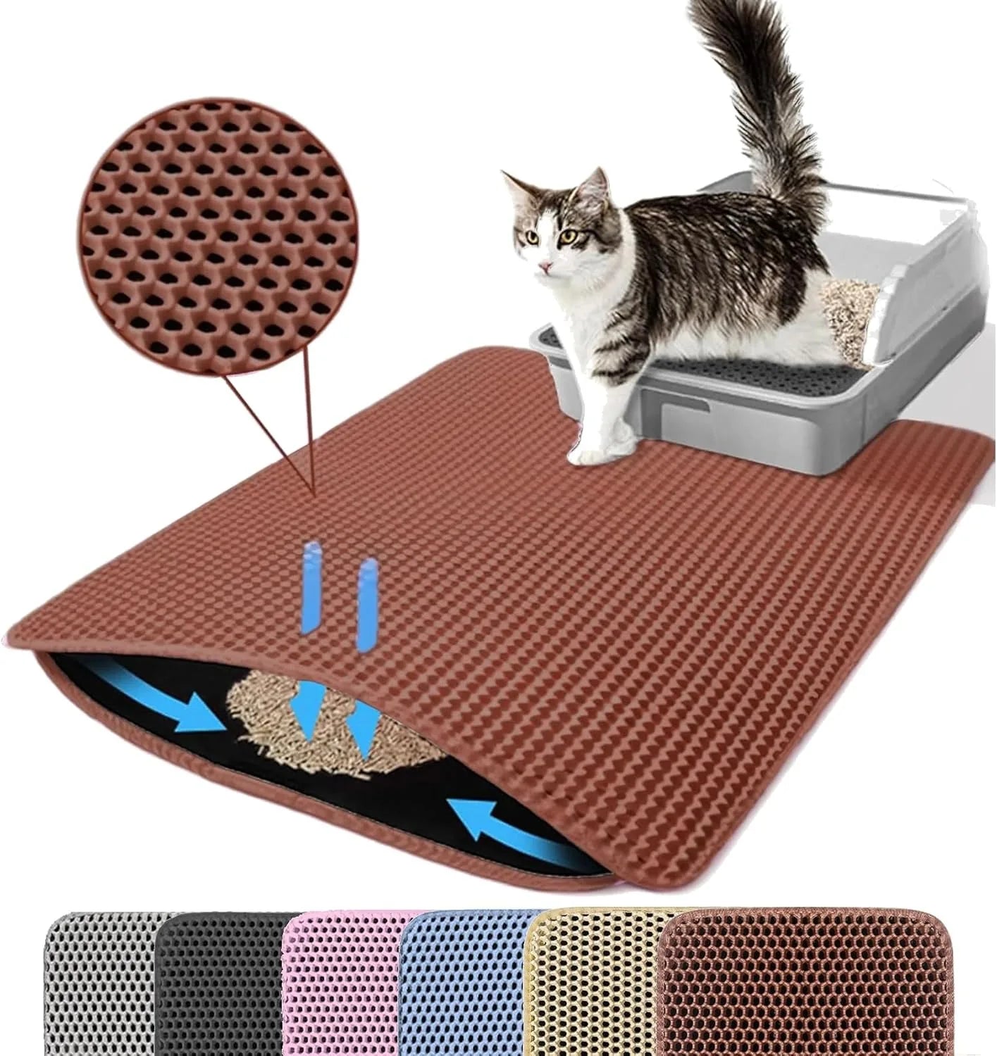 LitterTrap™ – A smart mat that traps litter and keeps your floor clean