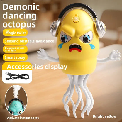 OctoGroove™ – The dancing octopus that turns music into development