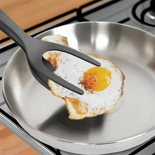 FlipGrip™ – Tongs and spatula in one to flip and grab with ease