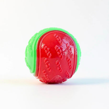 Dog Chew Ball Toy Drinding Teeth Bite-resistant Silicone Ball Puppy Toy Squeaky Teeth Cleaning Training Dog Toy Supplies