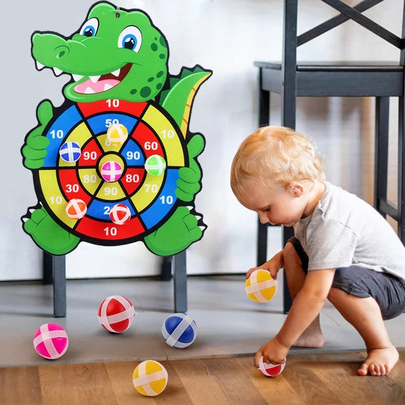 StickiTarget™ – Aim, throw, and learn through play
