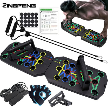PushPro Board™ – A complete system to train your entire body with guided push-ups
