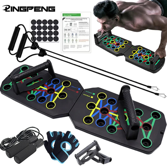PushPro Board™ – A complete system to train your entire body with guided push-ups