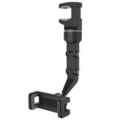 MirrorMount™ – A smart mount that attaches to the rearview mirror for the perfect phone view.