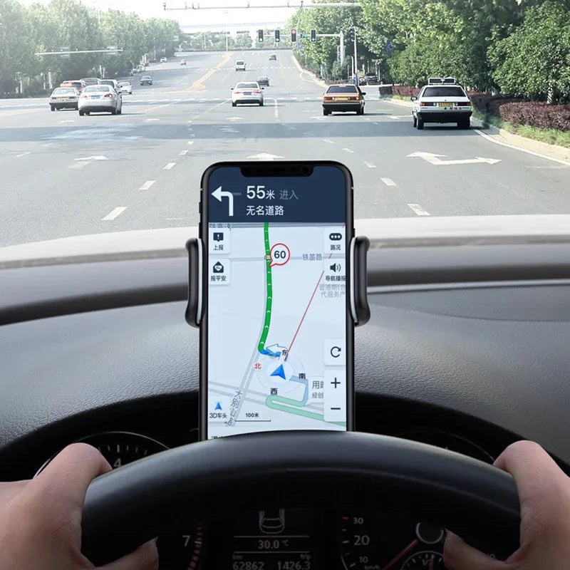 DriveGrip™ – A firm mount that keeps your phone secure while you drive