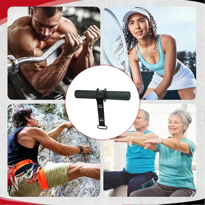 Forearm Strength Trainer Wrist Roller with Thickened Non-Slip Handle Adjustable Belt Home Workout Fitness Equipment Durable