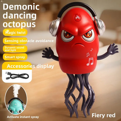 OctoGroove™ – The dancing octopus that turns music into development
