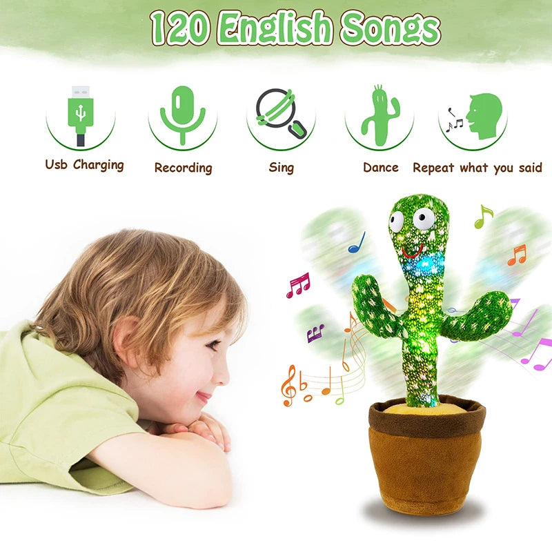 TalkiCactus™ – Talk to it. It dances back