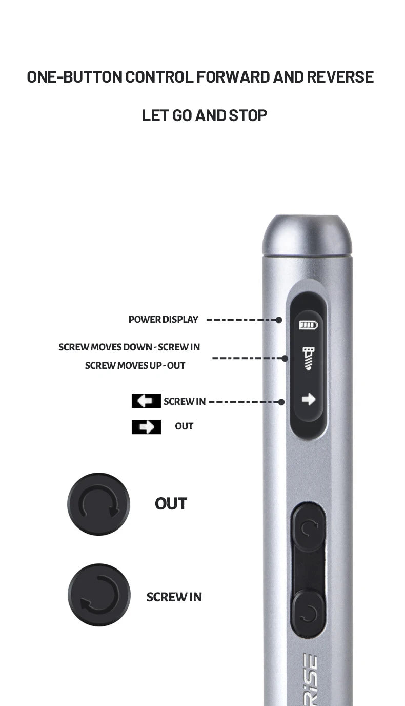 Chave de Fendas Elétrica de Precisão 51 em 1 - Essential