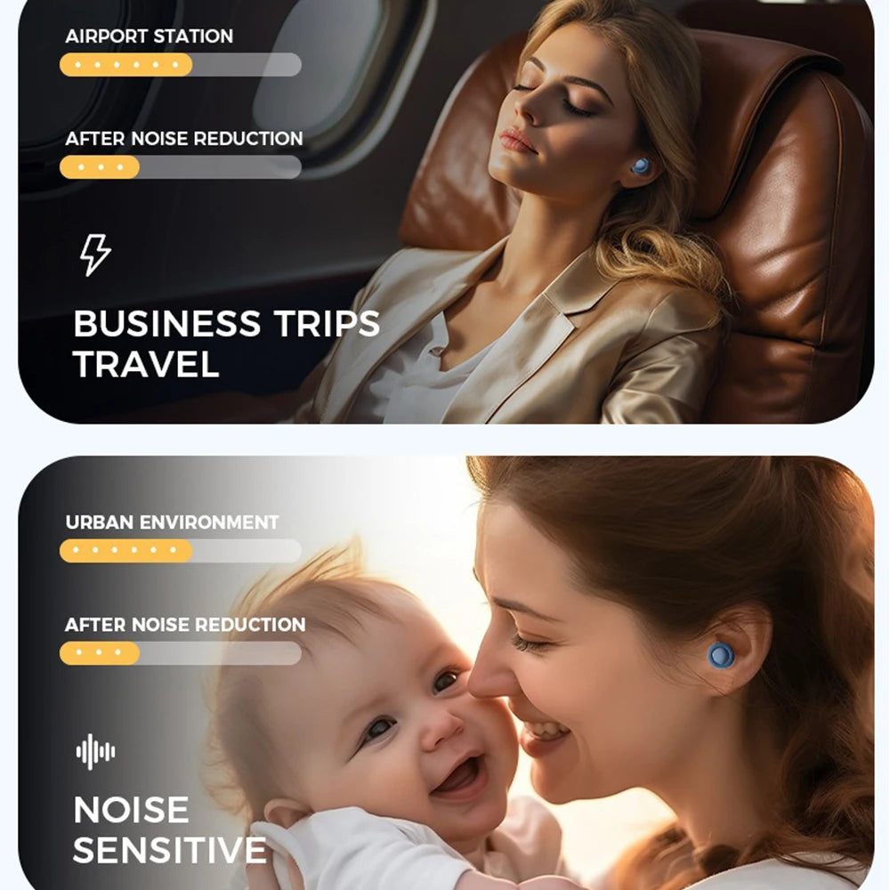 SleepSilence™ – Reduce noise and sleep deeply without interruptions