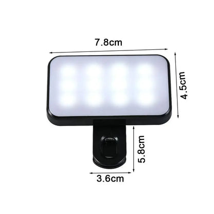 GlowClip™ – Instant lighting for perfect selfies and videos