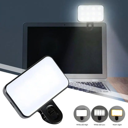GlowClip™ – Instant lighting for perfect selfies and videos