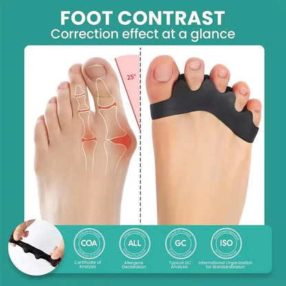 ToeAlign™ – Separators that align the toes and reduce pressure on the feet