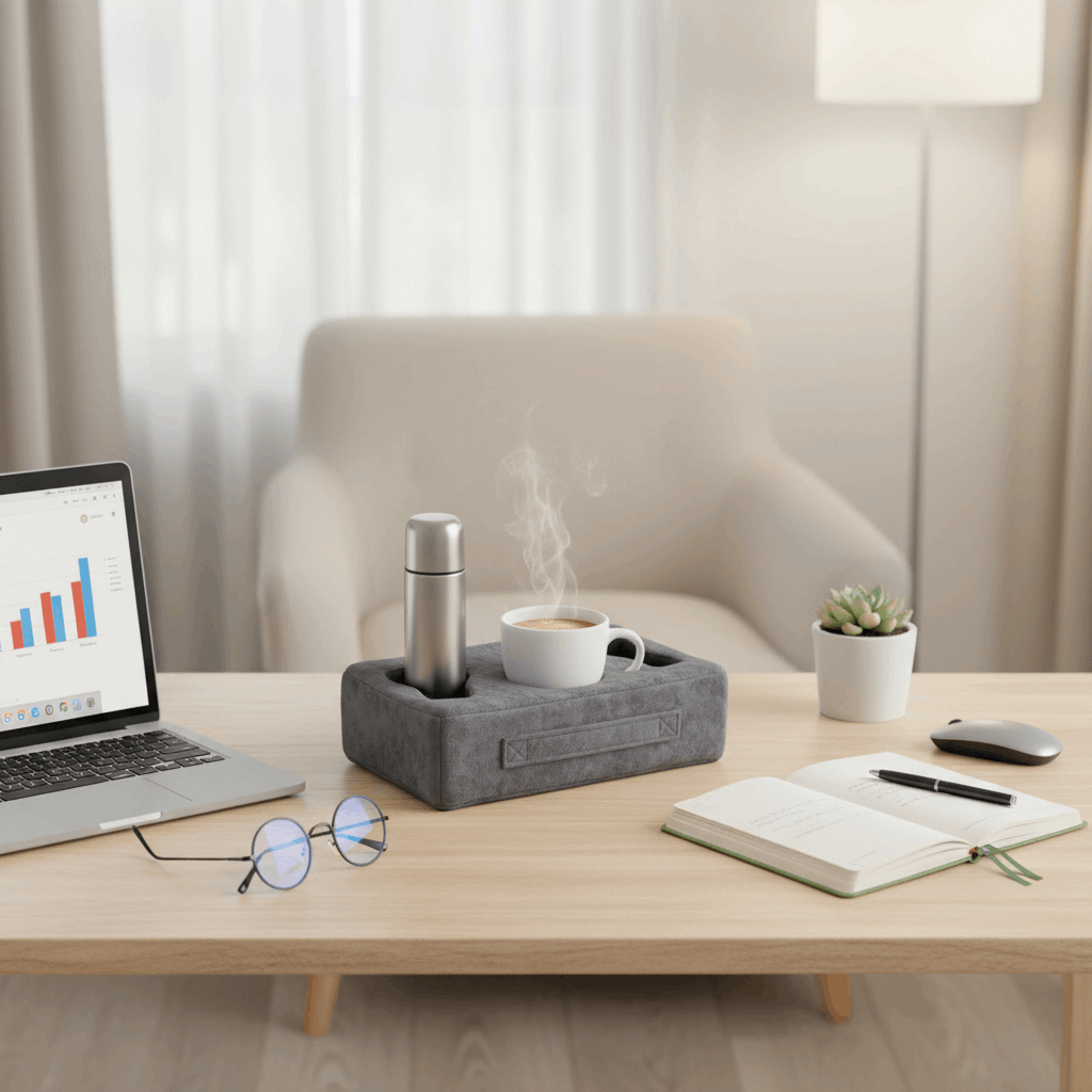 CozyHold no escritório em casa