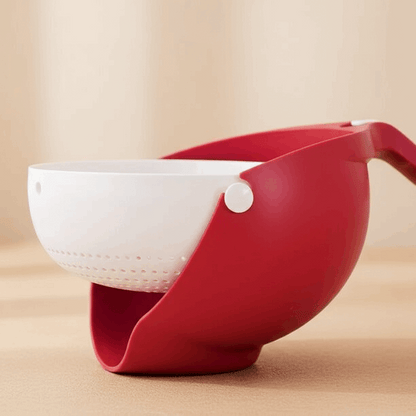 Detalhe furos de drenagem e mecanismo