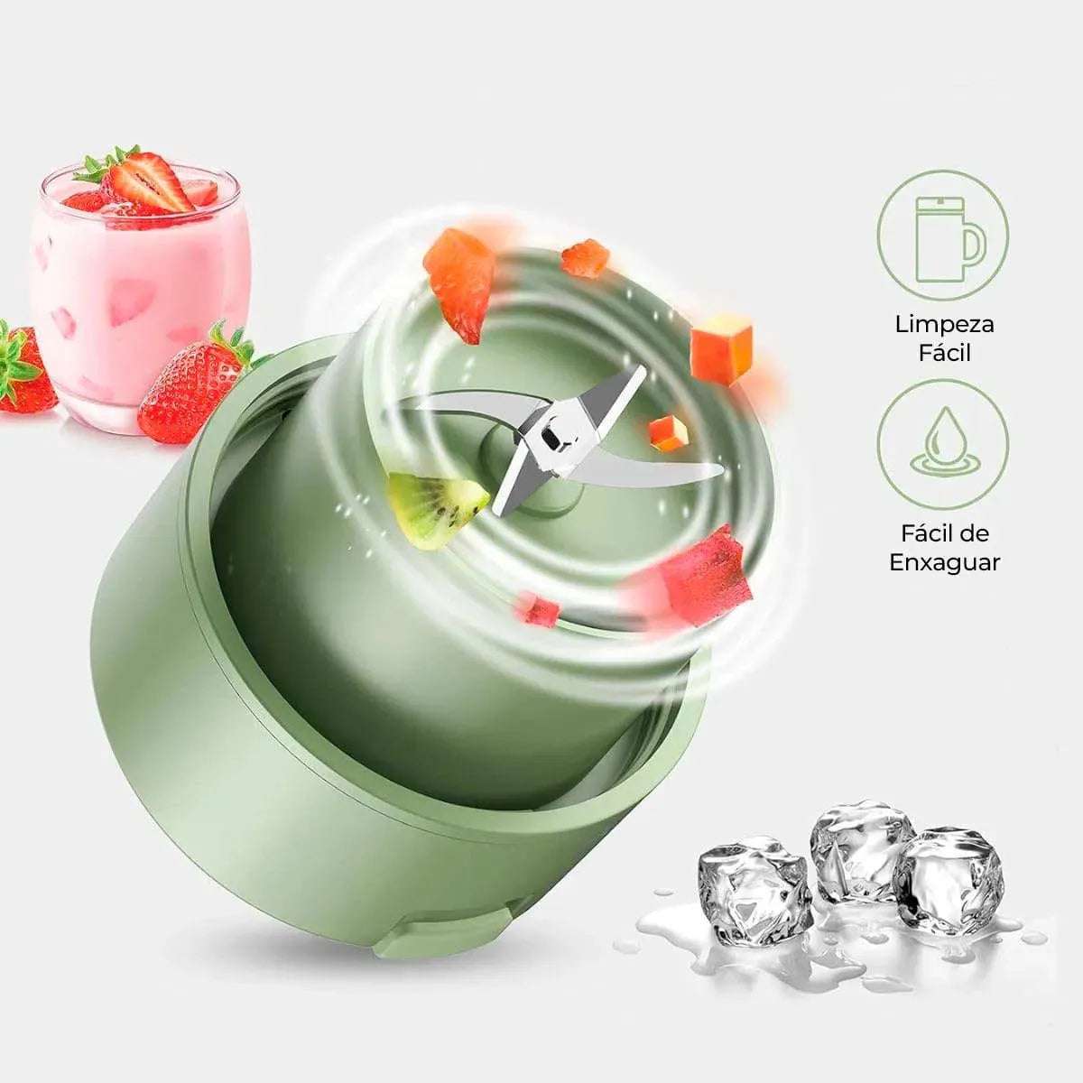 Garrafa Liquidificadora Portátil - Essential