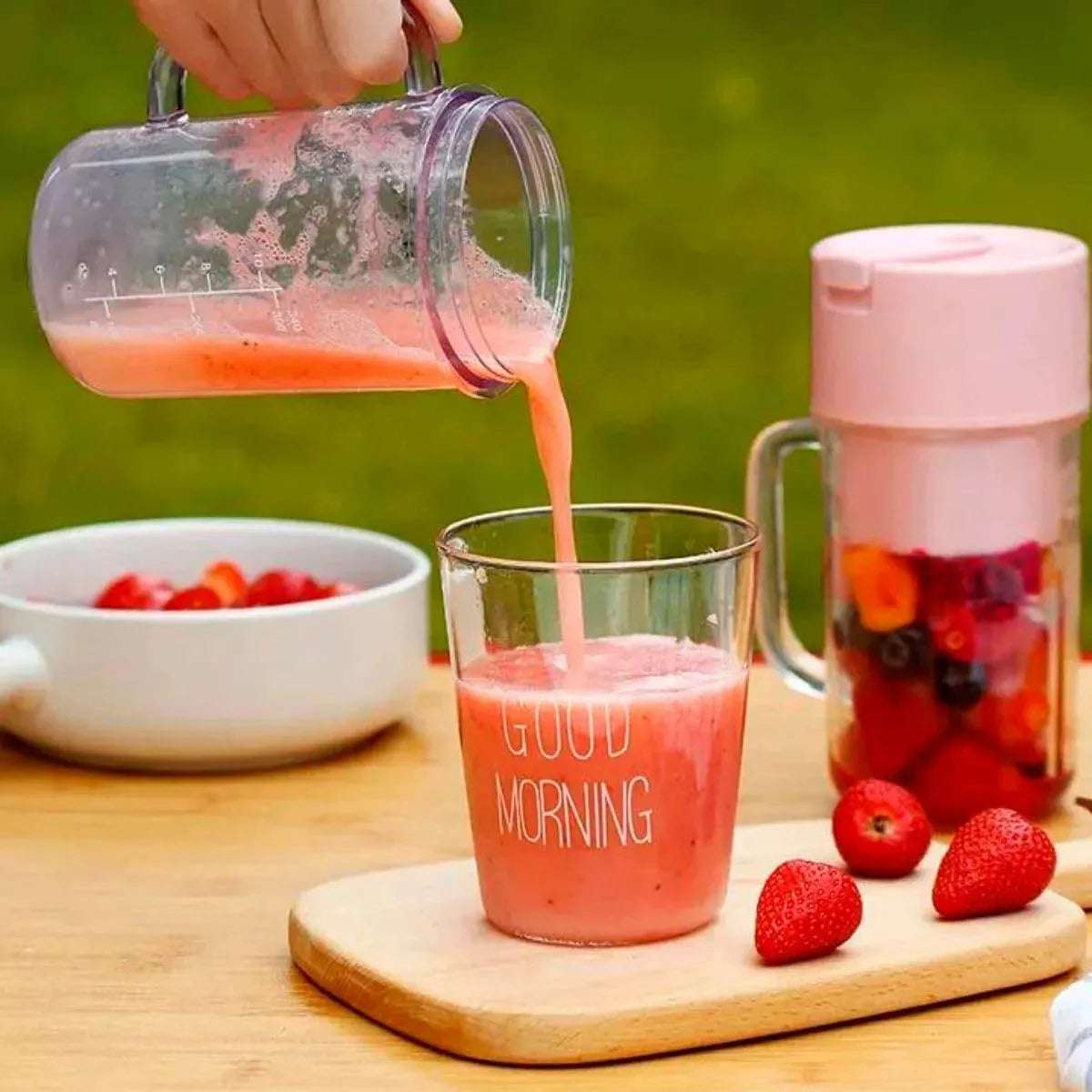 Garrafa Liquidificadora Portátil - Essential