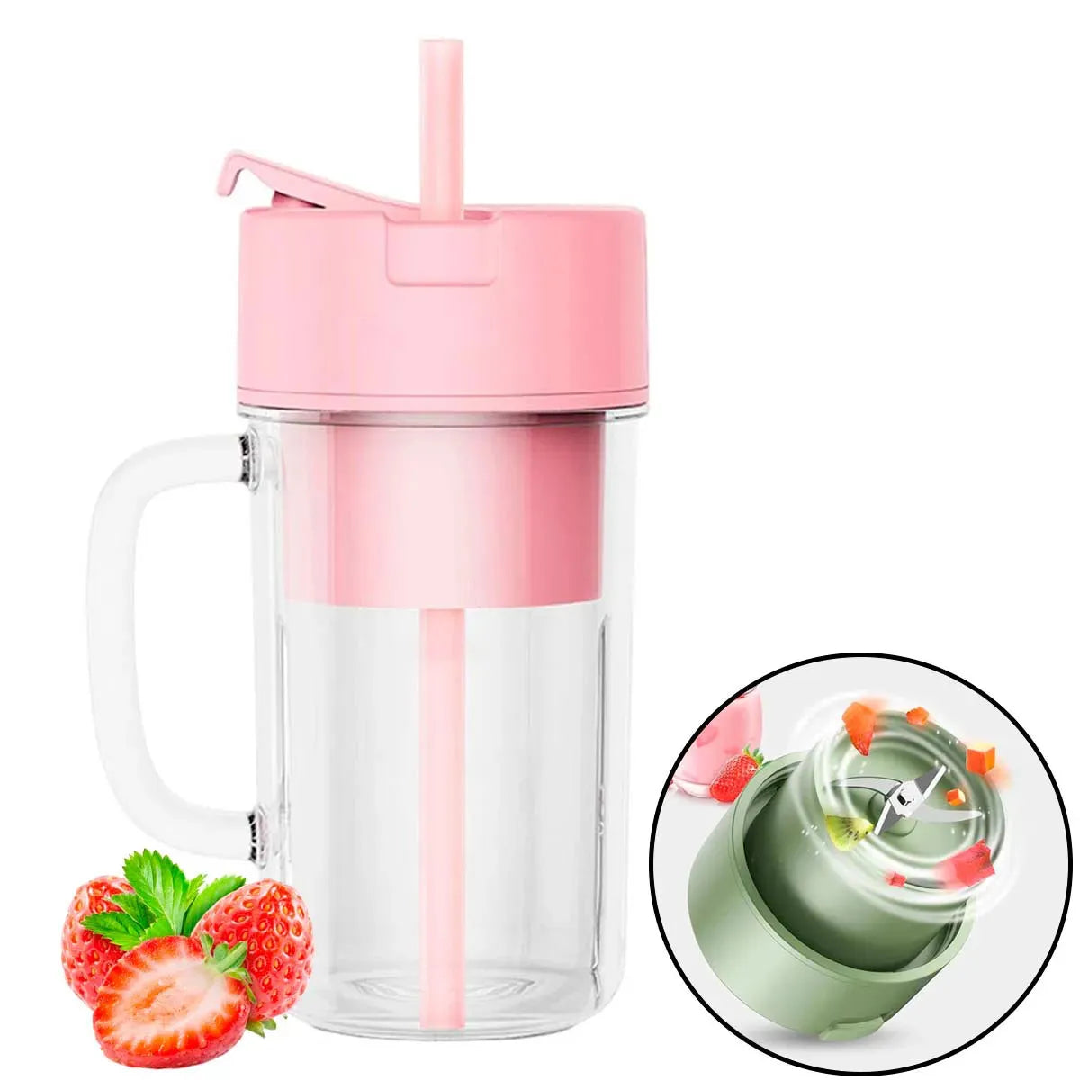 Garrafa Liquidificadora Portátil - Essential