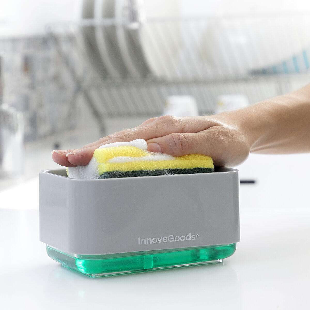 Dispensador de sabão 2 em 1 - Essential