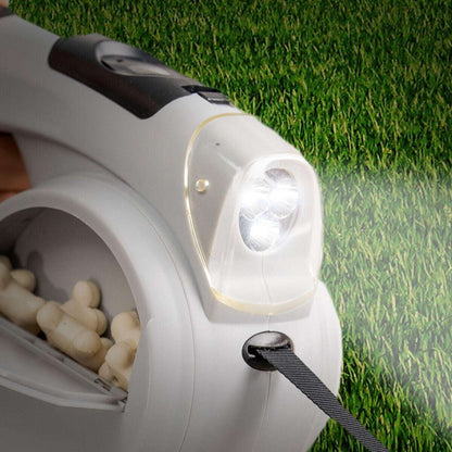 Leashic 6 em 1 – Correia Retrátil Multifuncional para Cães