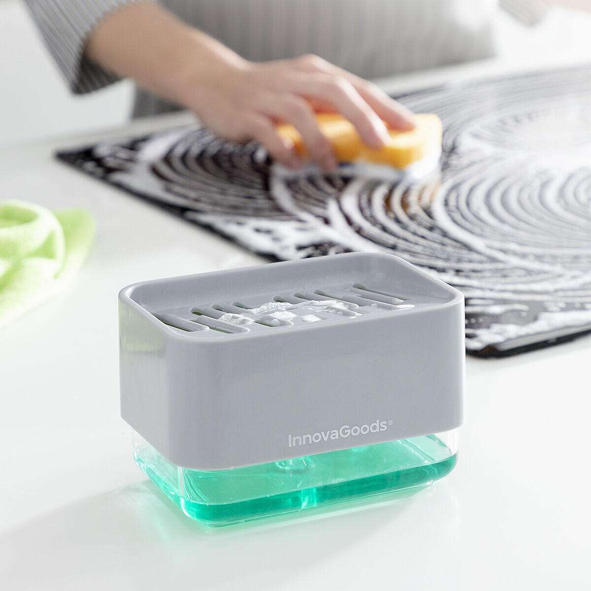 Dispensador de sabão 2 em 1 - Essential