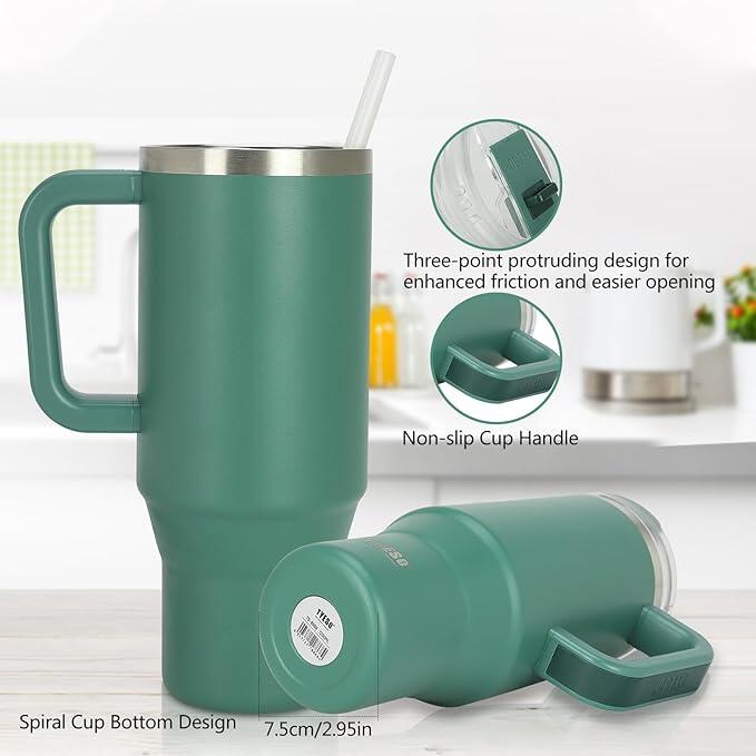 Garrafa Térmica 1200 ml com Palhinha - Essential